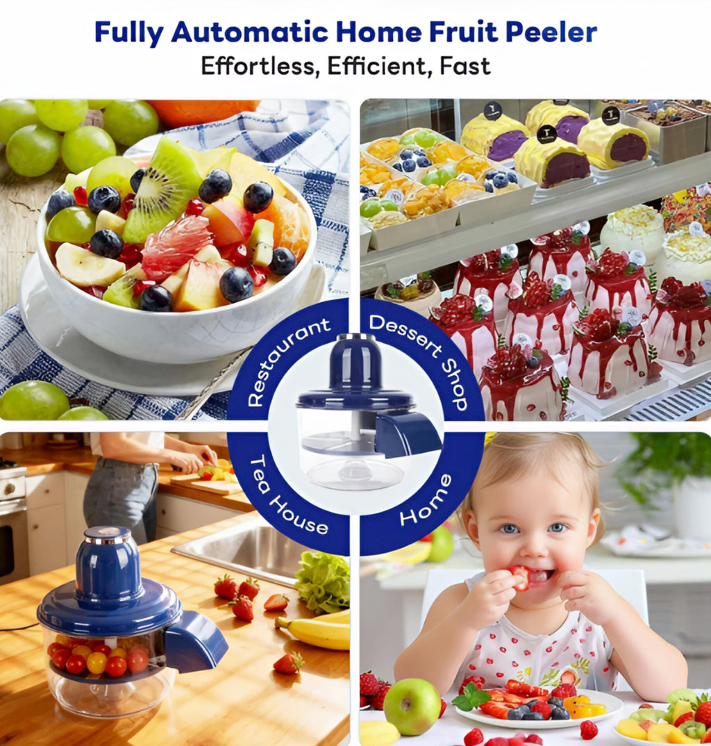 One-Touch Automatic Peeler – Peel Fruits & Vegetable in Seconds