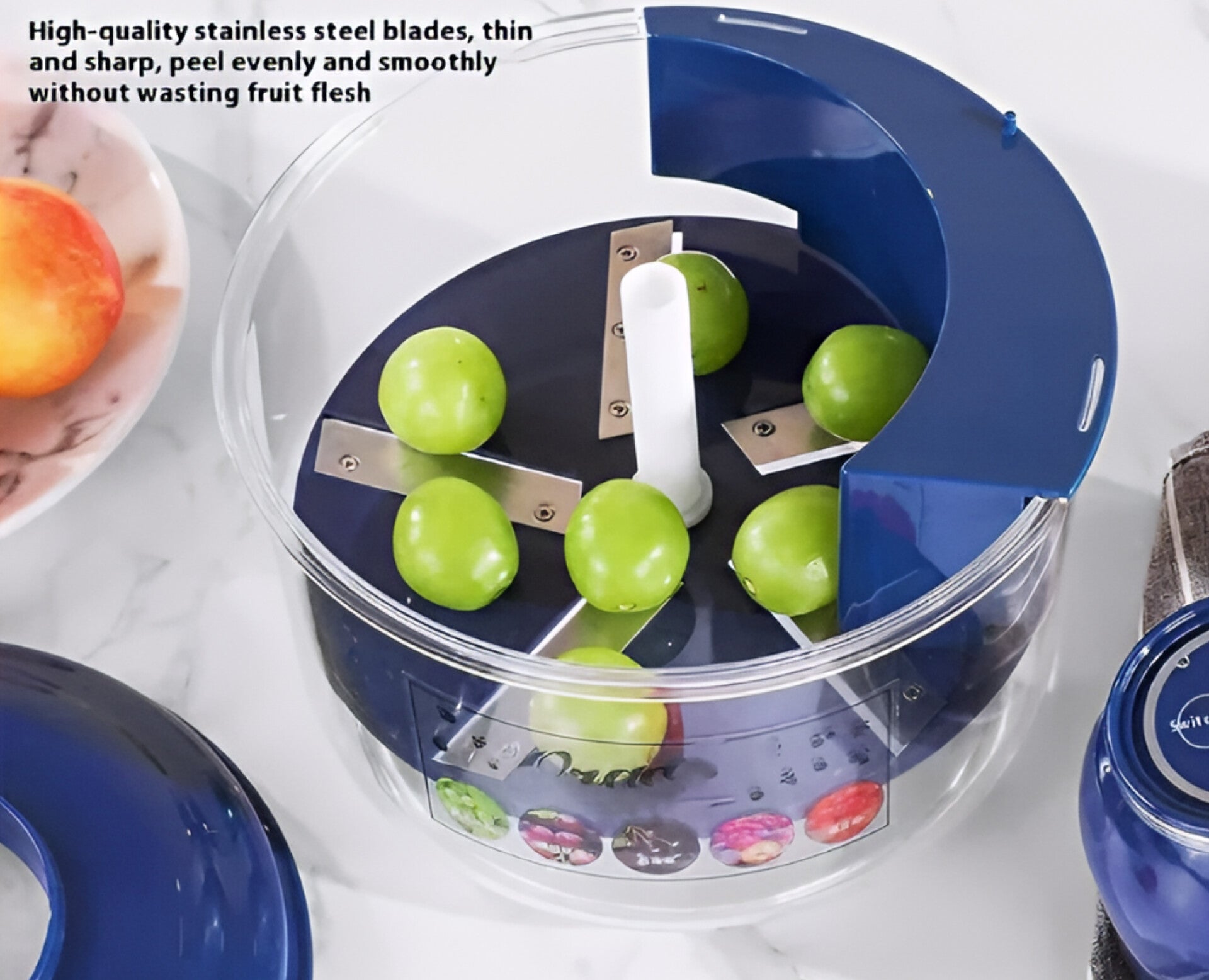 One-Touch Automatic Peeler – Peel Fruits & Vegetable in Seconds