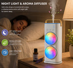 Portable Mini Air Cooler with Dual Mist & Remote Control