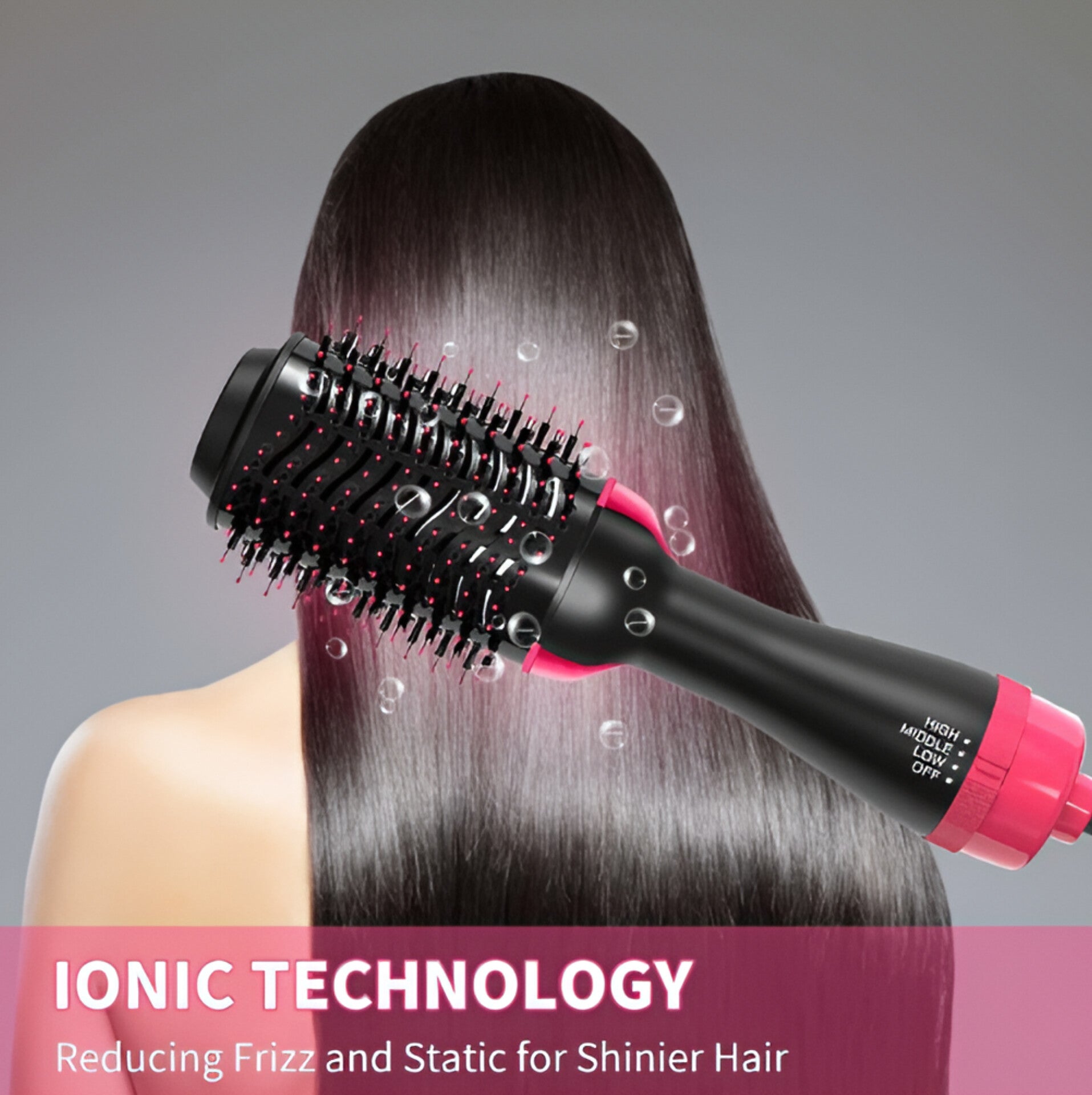 4-in-1 One Step Hair Dryer & Volumizer Brush – Salon-Style Hair at Home