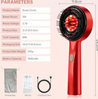 RelaxAura Premium Head Scalp Electric Massager Comb