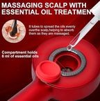 RelaxAura Premium Head Scalp Electric Massager Comb