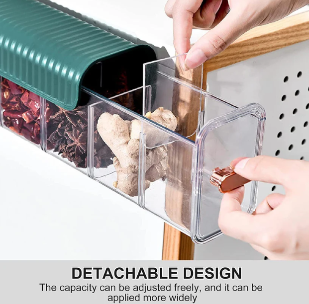 6-Cell Wall Mount Drawer Organizer – Acrylic Storage Box for Socks, Underwear & Accessories